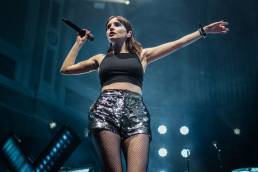 CHVRCHES live at the Ulster Hall, Belfast. Photos By Chris McGuigan Photography