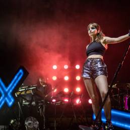 CHVRCHES live at the Ulster Hall, Belfast. Photos By Chris McGuigan Photography